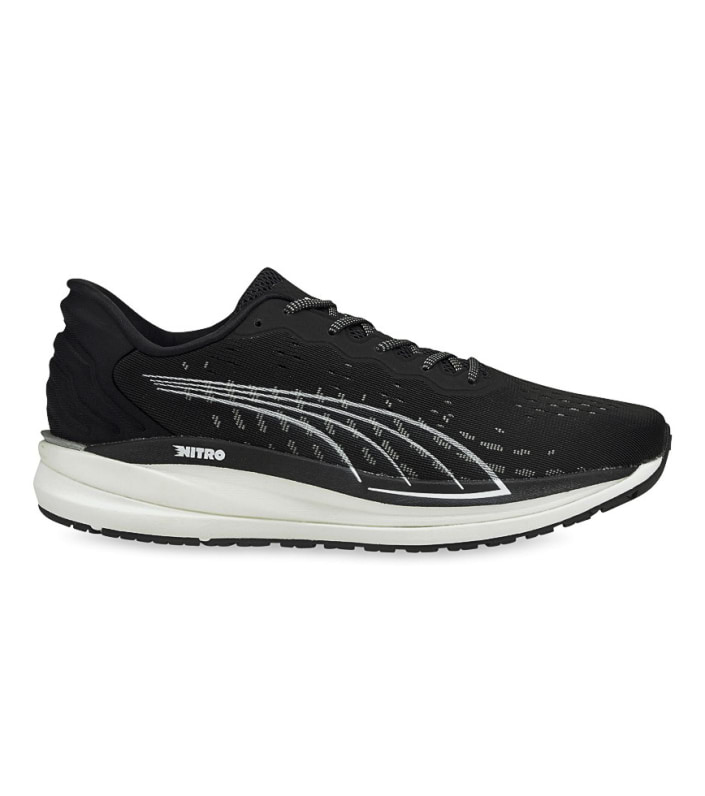 PUMA MAGNIFY NITRO MENS PUMA BLACK CASTLEROCK PUMA WHITE