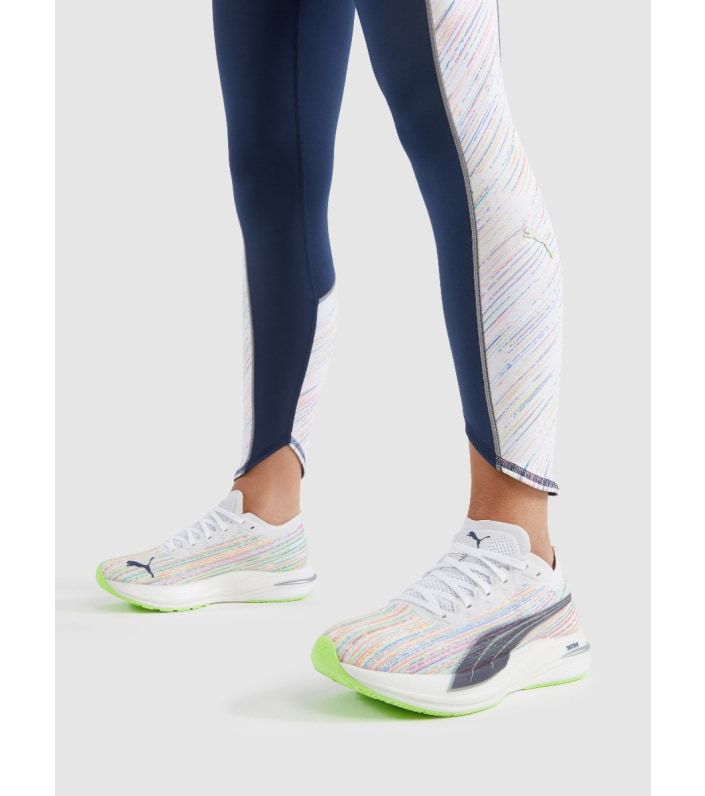 PUMA DEVIATE NITRO SP WNS WOMENS PUMA WHITE GREEN GLARE
