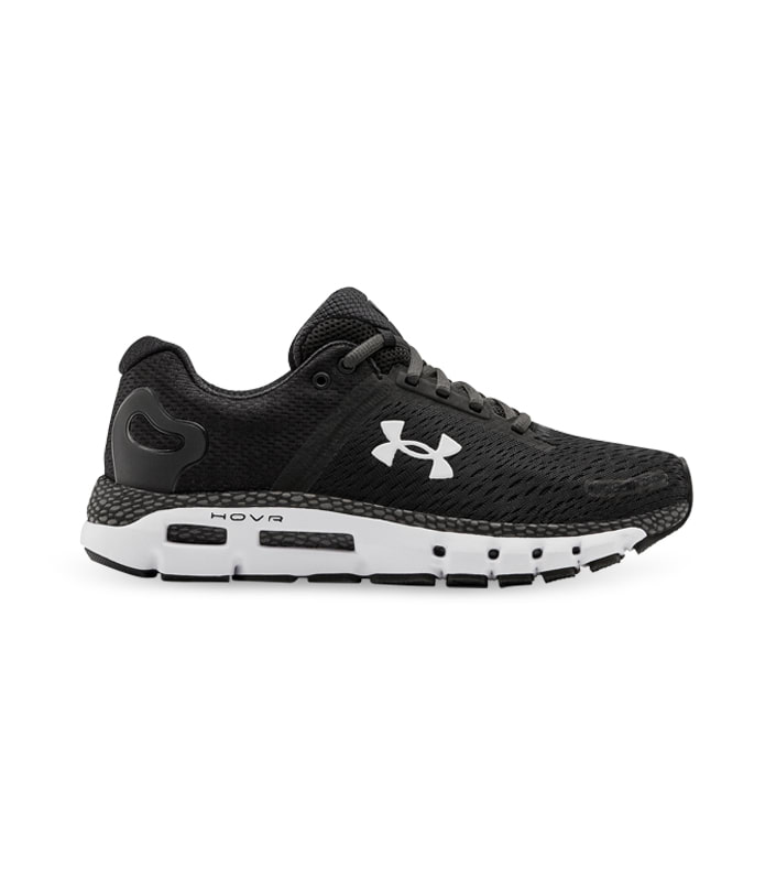 UNDER ARMOUR WOMENS HOVR INFINITE 2 WOMENS BLACK JETGRAY WHITE