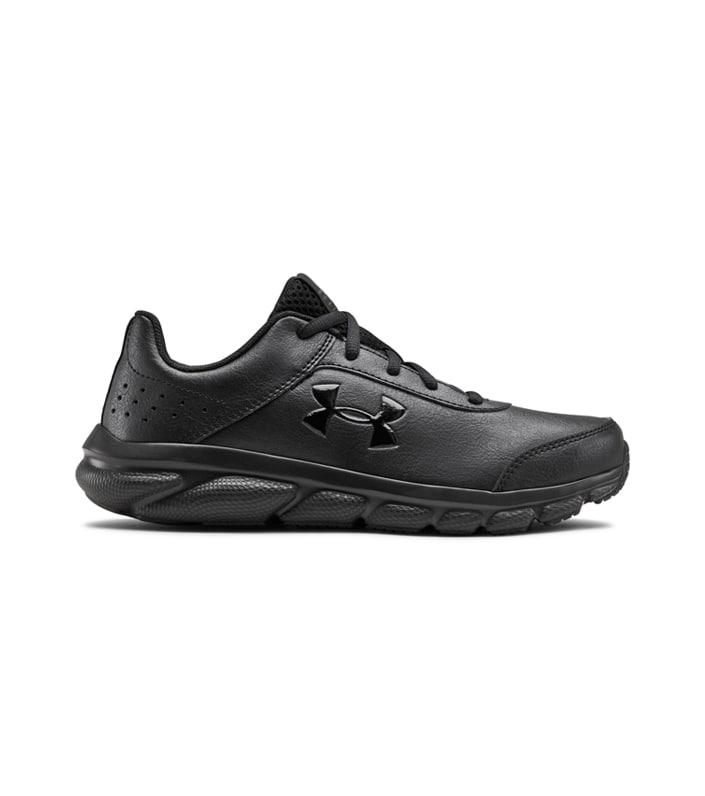 UNDER ARMOURASSERT 8 UFM SYN (GS) KIDS BLACK BLACK BLACK