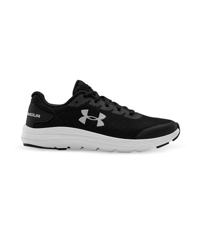 UNDER ARMOUR SURGE 2 (GS) KIDS BLACK MODGRAY