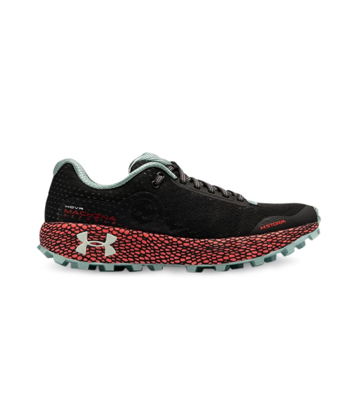 UNDER ARMOUR HOVR MACHINA OFF ROAD WOMENS JET GRAY BETA SEAGLASS BLUE