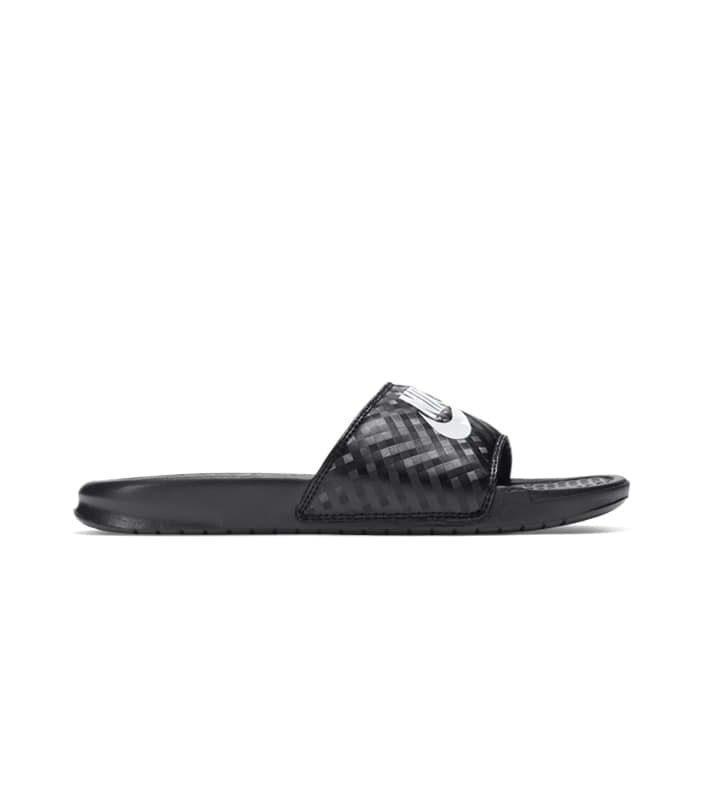 NIKE BENASSI WOMENS GREY FOG SAIL-SMOKE GREY-VOLT