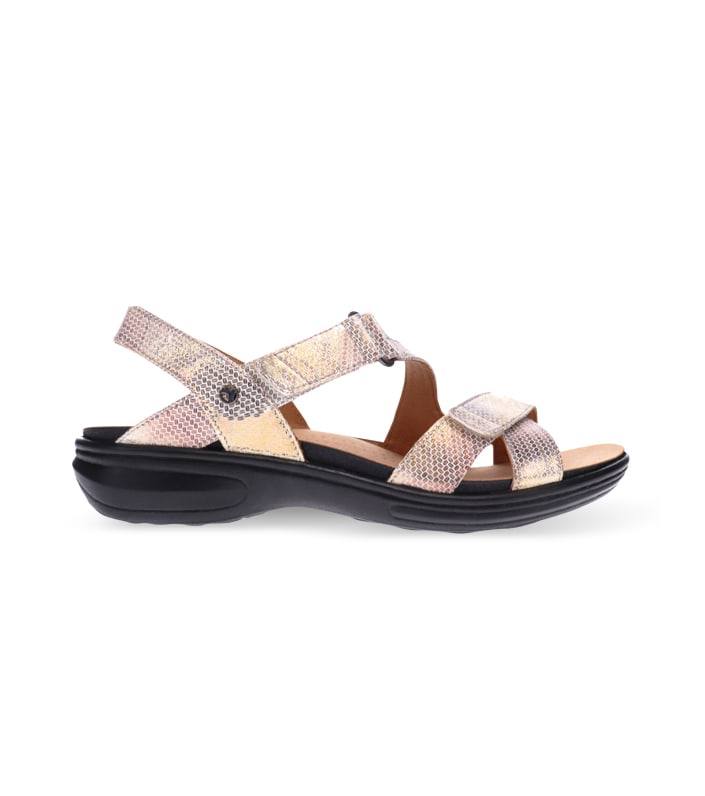 REVERE ZANZIBAR BACK STRAP WOMENS METALLIC INTEREST