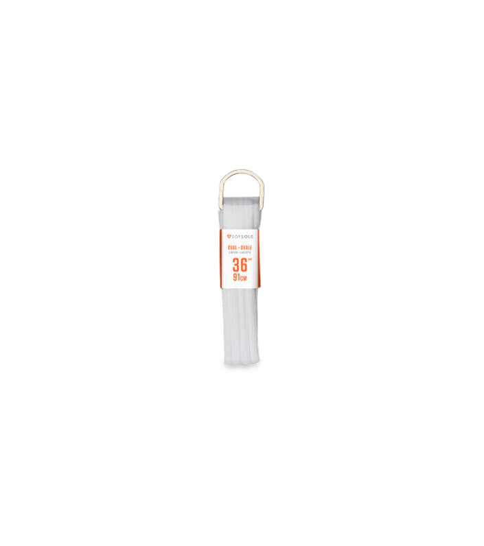 SOF SOLE ATHLETIC OVAL LACE (36) WHITE