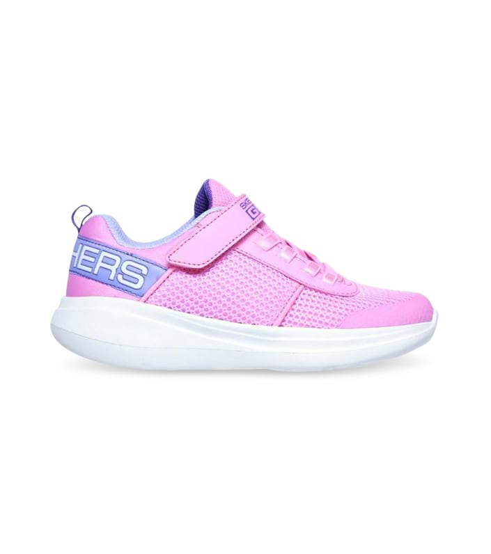 SKECHERS GO RUN FAST VIVA VALOR (GS) KIDS PINK LAVENDER