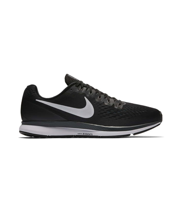 AIR ZOOM PEGASUS 34 / MENS / BLACK WHITE-DARK GREY-ANTHRACITE