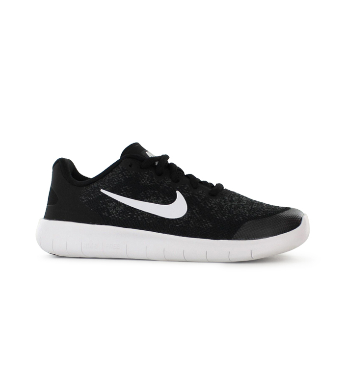 FREE RN 2 (GS) / KIDS / BLACK WHITE-DARK GREY-ANTHRACITE