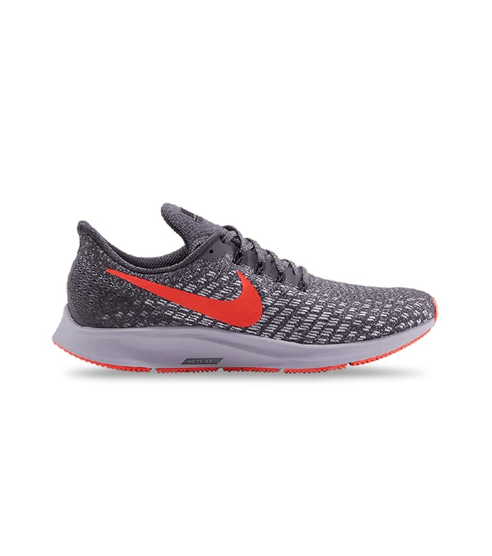 NIKE AIR ZOOM PEGASUS 35 MENS THUNDER GREY BRIGHT CRIMSON PHANTOM