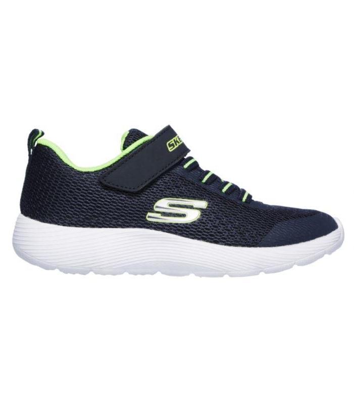 SKECHERS DYNA LITE (PS) KIDS NAVY LIME