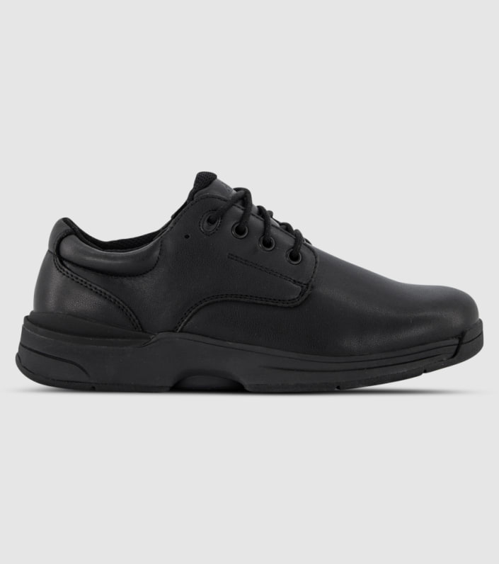 ALPHA CAPTAIN (2E WIDE) JUNIOR BOYS SCHOOL SHOES
