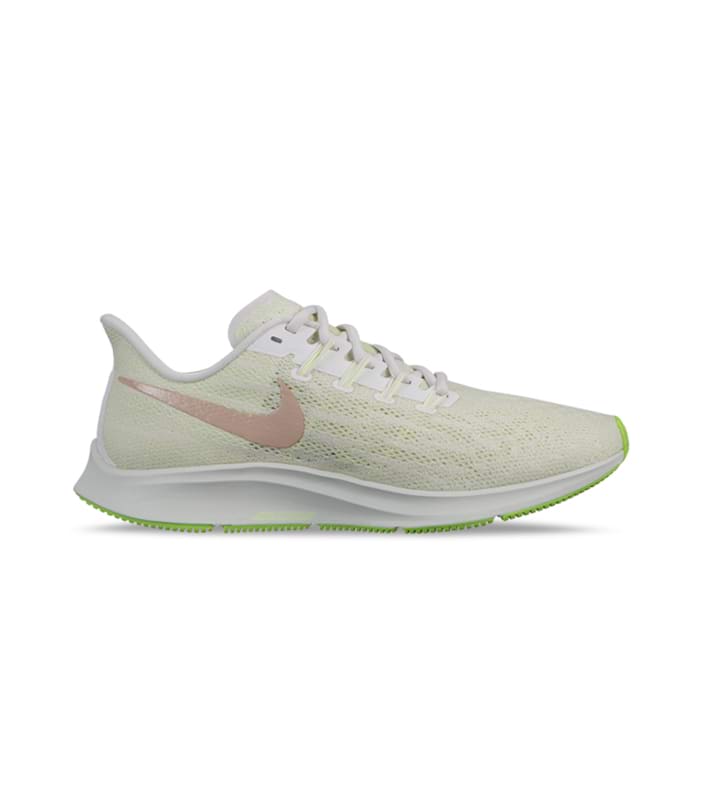 NIKE AIR ZOOM PEGASUS 36 WOMENS PHANTOM BIO BEIGE-BARELY VOLT