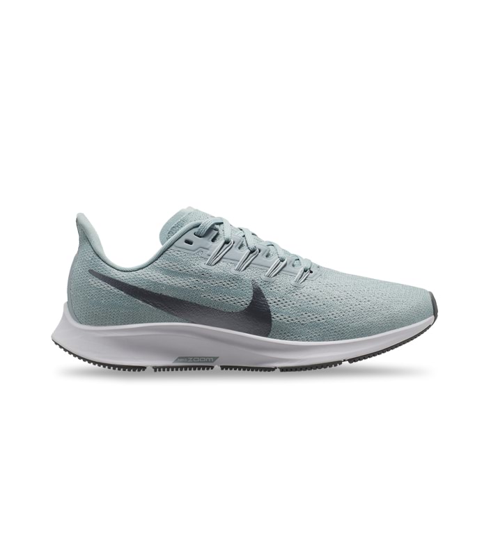 NIKE AIR ZOOM PEGASUS 36 WOMENS OCEAN CUBE COOL GREY-PURE PLATINUM