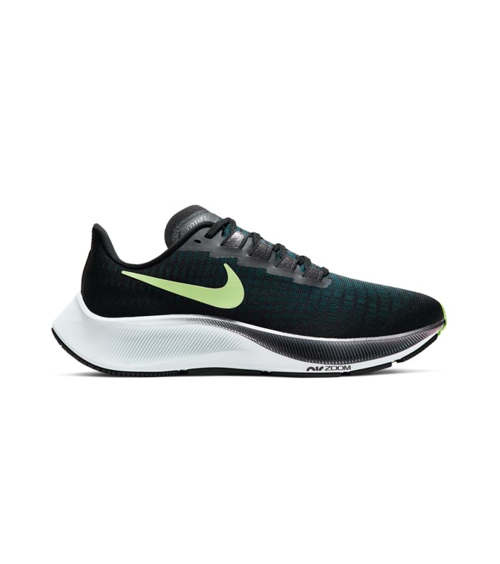 NIKE AIR ZOOM PEGASUS 37 WOMENS BLACK GHOST GREEN-VALERIAN BLUE