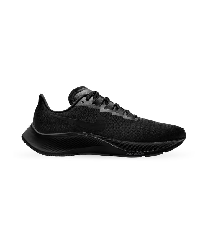 NIKE AIR ZOOM PEGASUS 37 WOMENS BLACK DARK SMOKE GREY