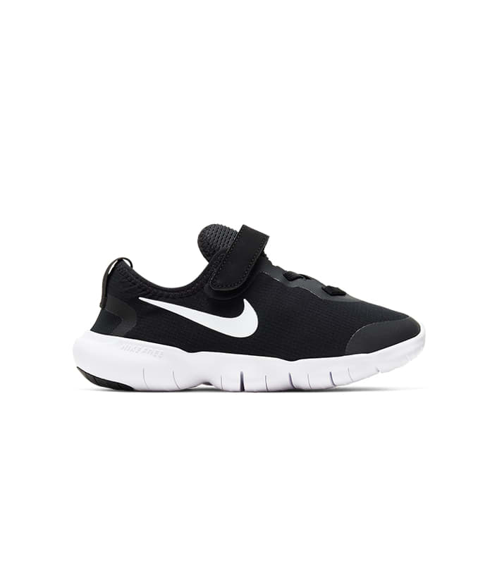 NIKE FREE RN 5.0 2020 (PS) KIDS BLACK WHITE ANTHRACITE VOLT