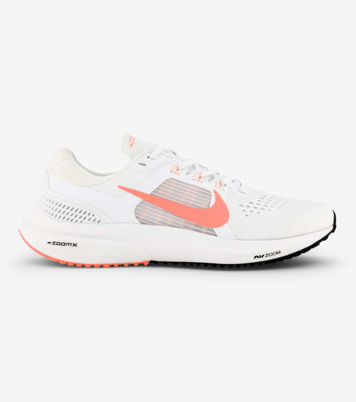 NIKE AIR ZOOM VOMERO 15 WOMENS WHITE CRIMSON PULSE TINT BLACK