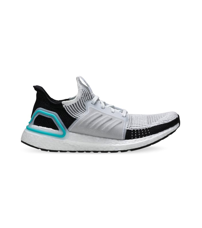 ADIDAS ULTRABOOST 19 MENS  FTWR WHITE FTWR WHITE COLLEGIATE ROYAL