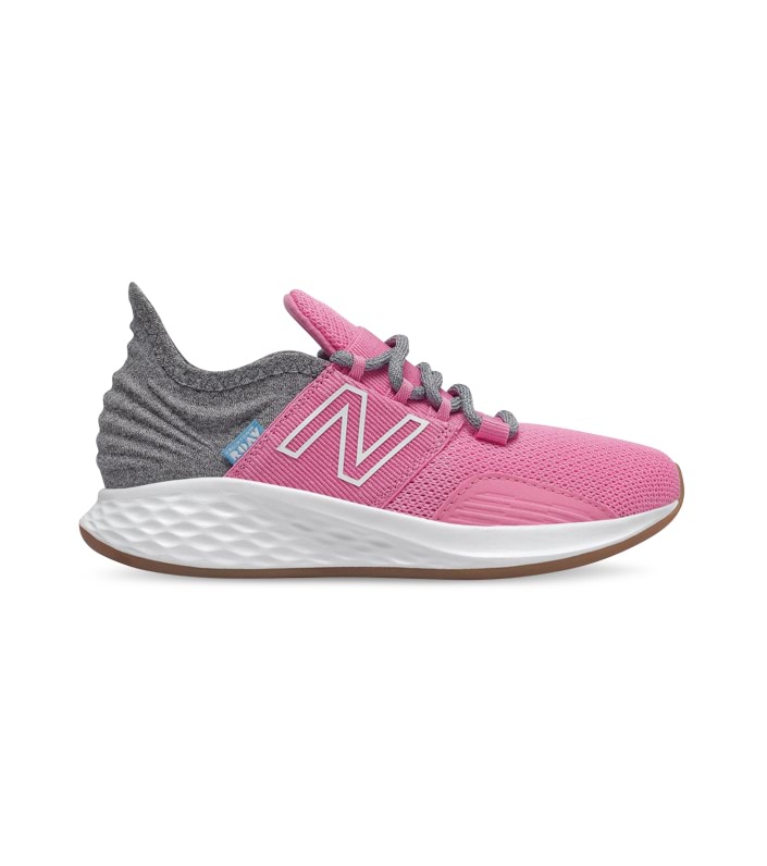 NEW BALANCE ROAV KIDS PINK GREY
