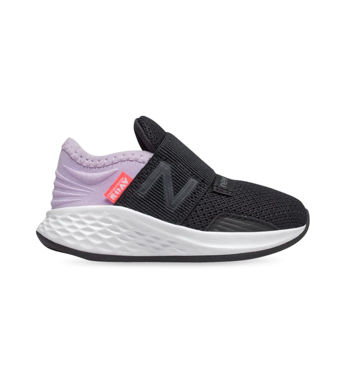 NEW BALANCE FRESH FOAM ROAV (TD) KIDS BLACK DARK VIOLET