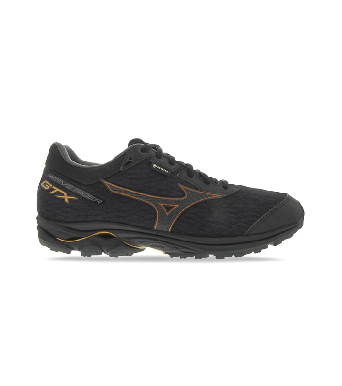 MIZUNO WAVE RIDER GORE-TEX MENS BLACK BLACK
