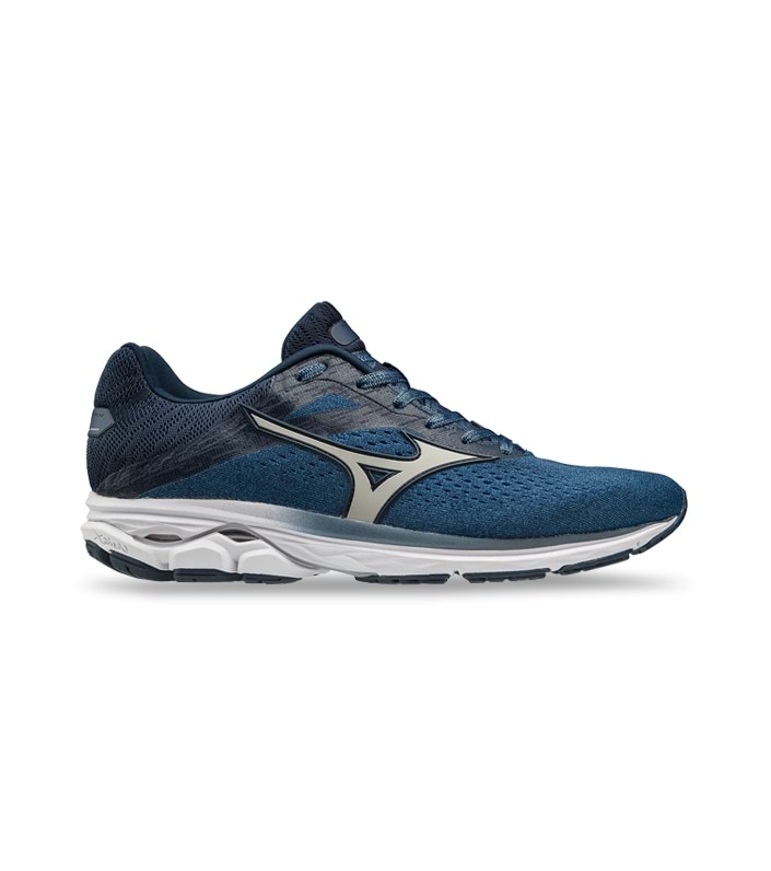 MIZUNO WAVE RIDER 23 MENS BLUE SILVER