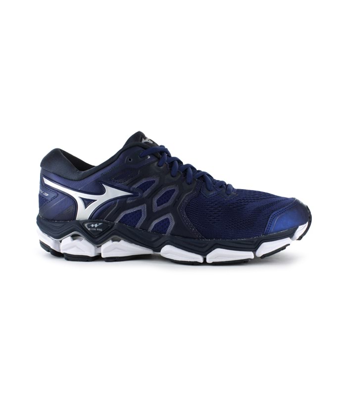 MIZUNO WAVE HORIZON 3 MENS E.BLUE SILVER CAMPANULA