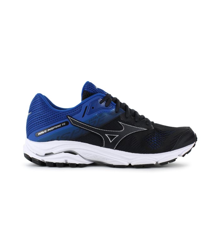 MIZUNO WAVE INSPIRE 15 MENS GRAPHITE BLUE