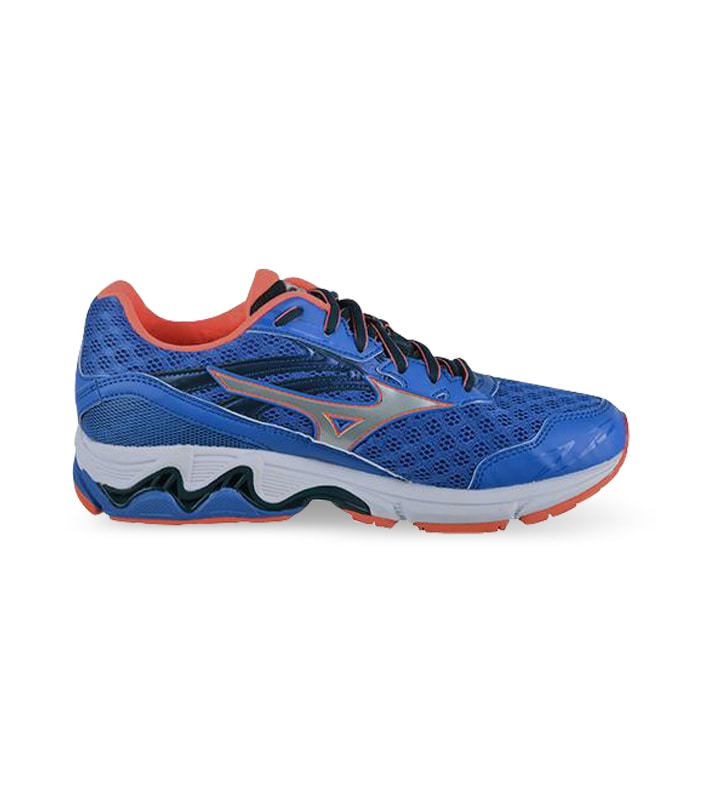 MIZUNO WAVE INSPIRE 12 WOMENS BLUE SILVER