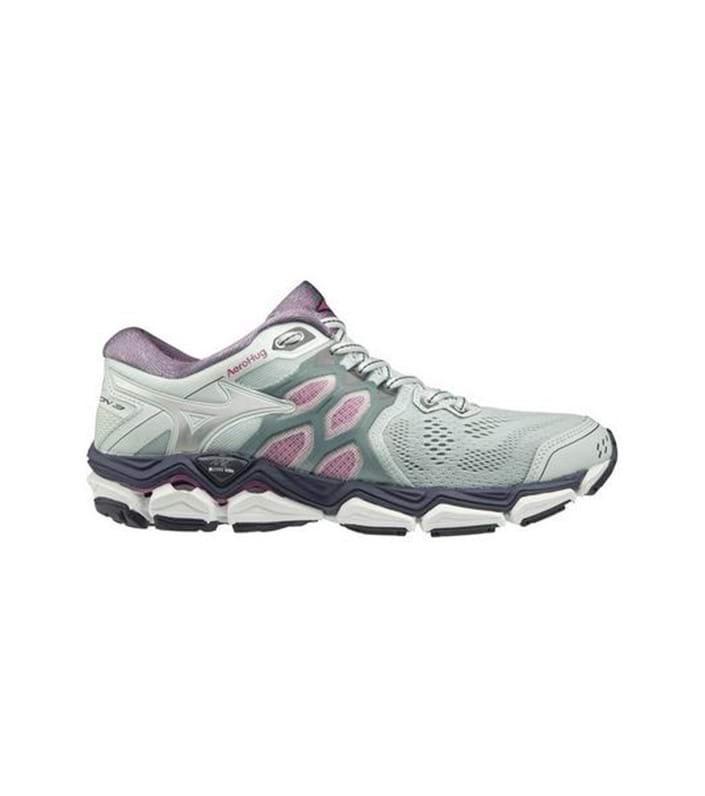 MIZUNO WAVE HORIZON 3 WOMENS ICE FLOW SILVER