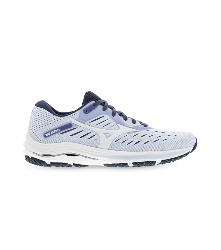 MIZUNO WAVE RIDER 24 WOMENS ARCTIC ICE MOOD INDIGO