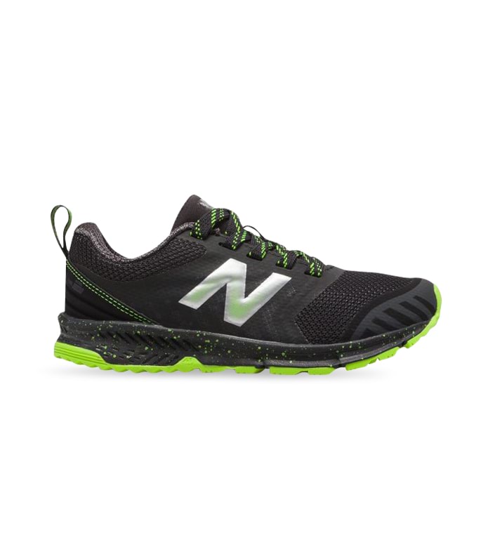 NEW BALANCE FUELCORE NITREL TRAIL (GS) KIDS BLACK GREEN