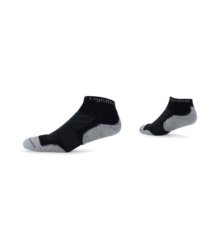 LIGHTFEET EVOLUTION MINI CREW BLACK GREY 