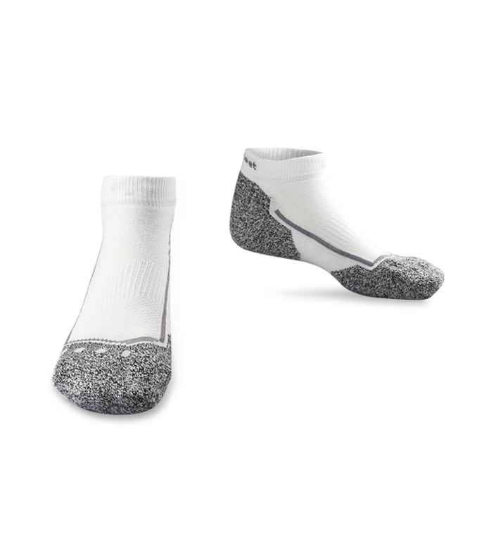 LIGHTFEET MIDWEIGHT RUNNING MINI  WHITE GREY