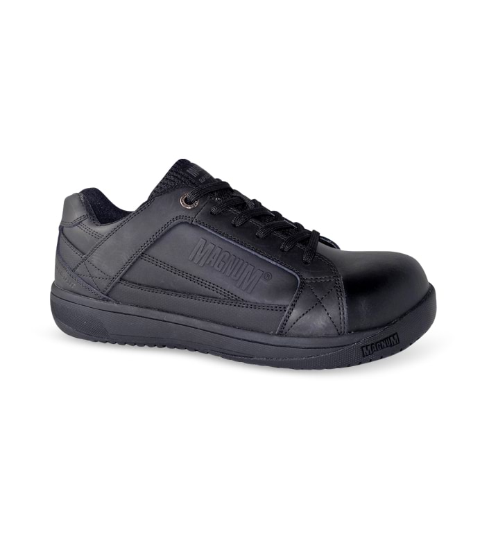 MAGNUM MAGS LOW LEATHER ANTI STAT MENS BLACK