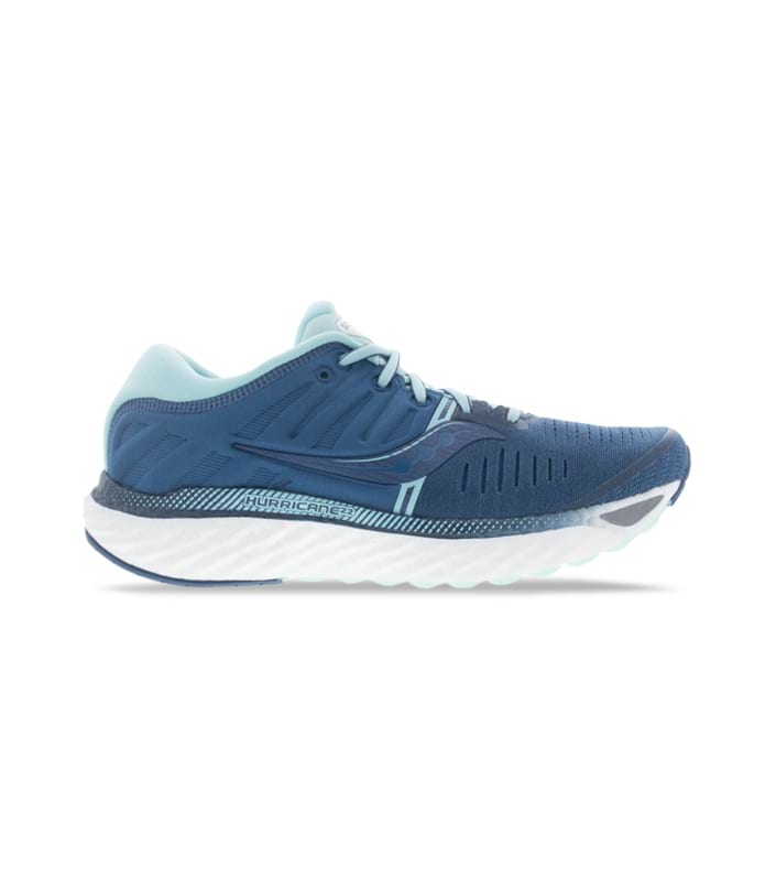 SAUCONY HURRICANE 22 WOMENS BLUE  AQUA