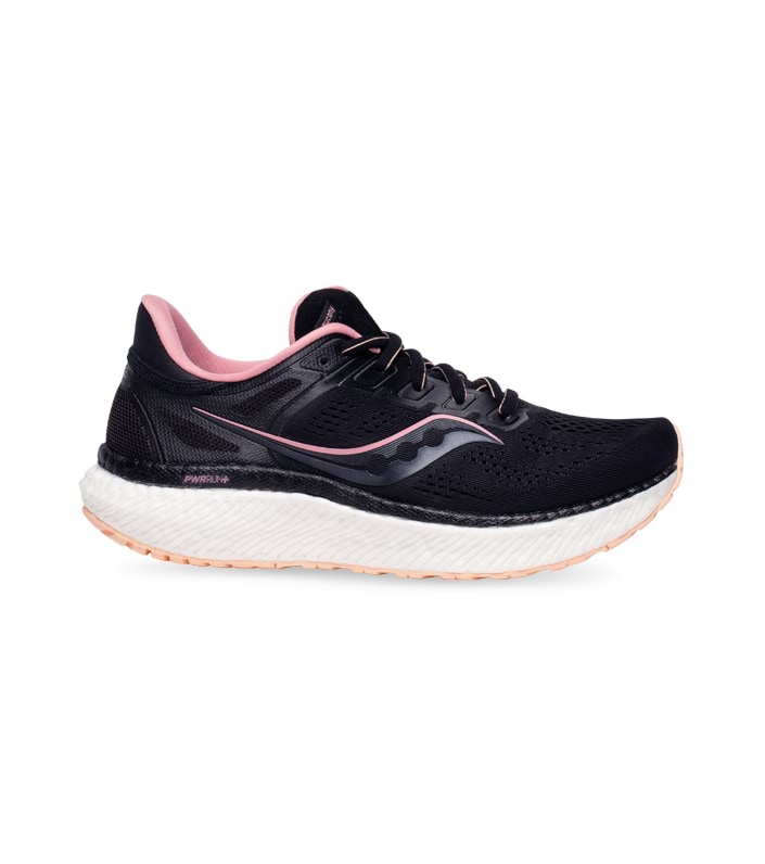 SAUCONY HURRICANE 23 WOMENS BLACK ROSEWATER