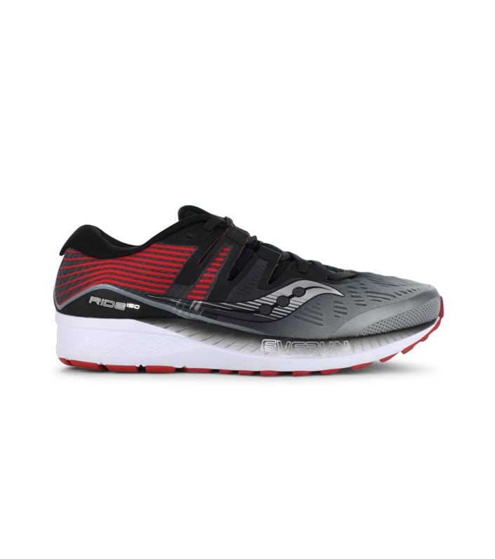 SAUCONY RIDE ISO MENS GREY BLACK