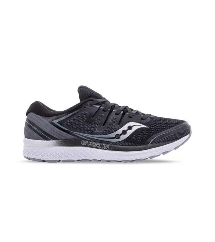 SAUCONY GUIDE ISO 2 MENS GREY BLACK
