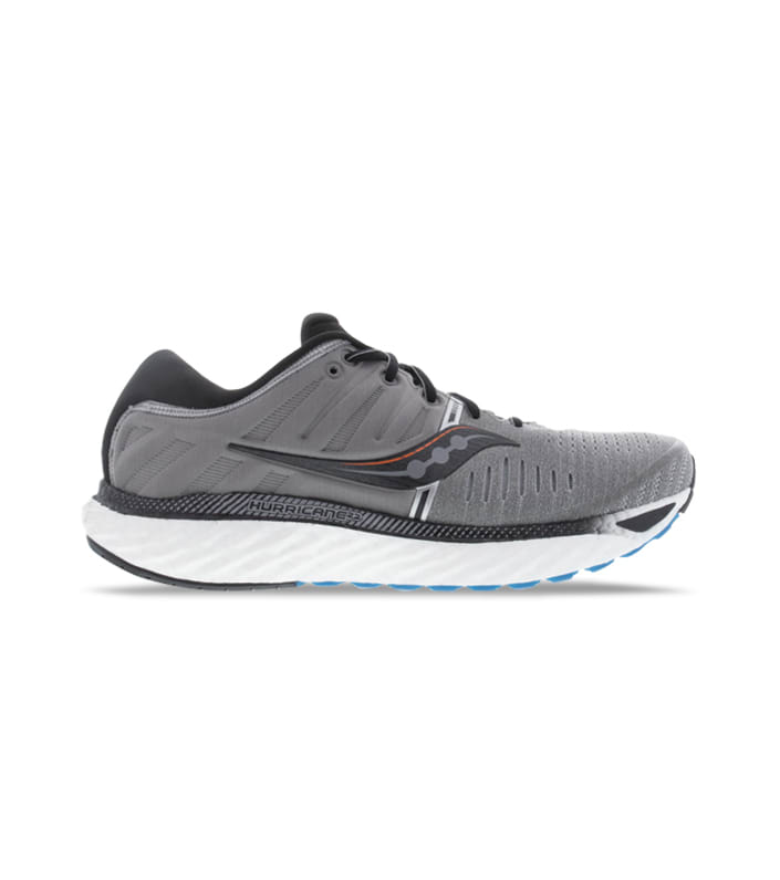 SAUCONY HURRICANE 22 MENS GREY BLACK