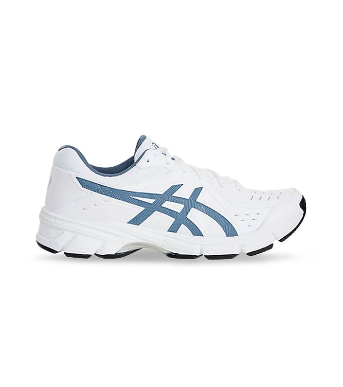ASICS GEL-195TR (2E) MENS WHITE STEEL BLUE