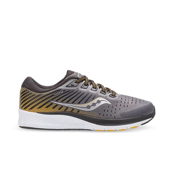 SAUCONY GUIDE 13 (GS) KIDS GREY YELLOW