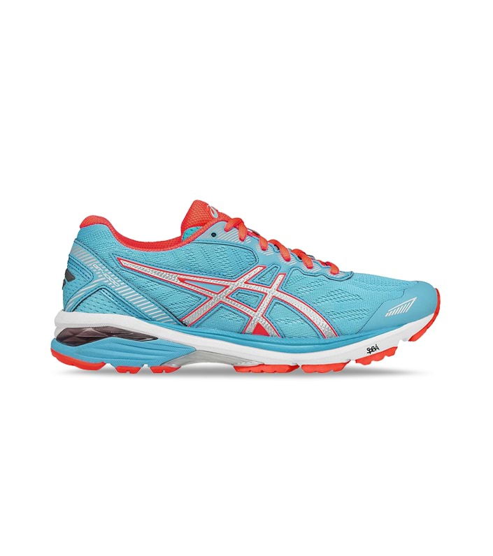 ASICS GT-1000 5 WOMENS AQUARIUM SILVER FLASH CORAL