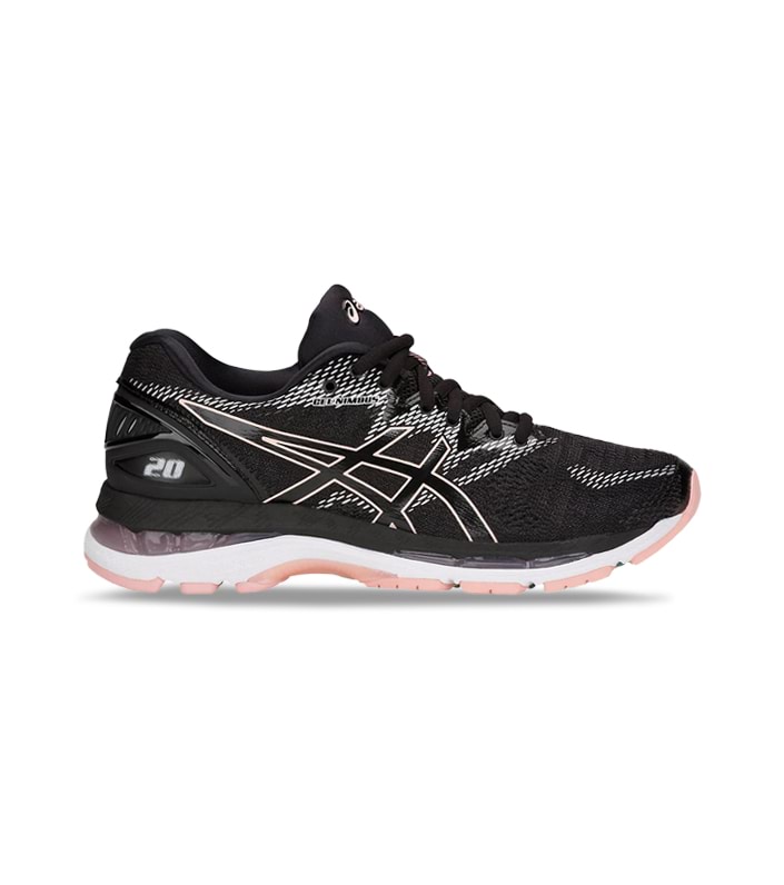 ASICS GEL-NIMBUS 20 WOMENS BLACK FROSTED ROSE