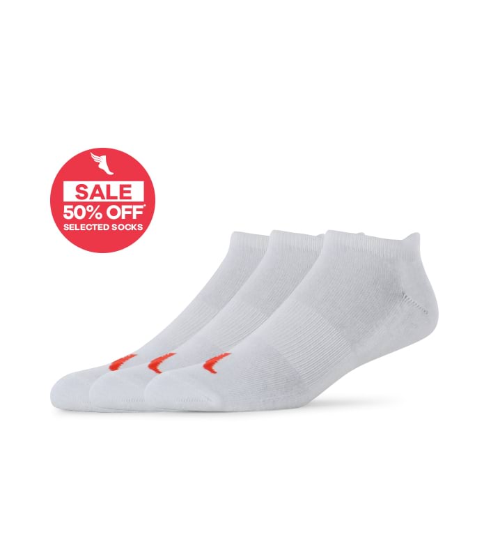THE ATHLETES FOOT SIZE 3.5-6 SOCK PACK WHITE