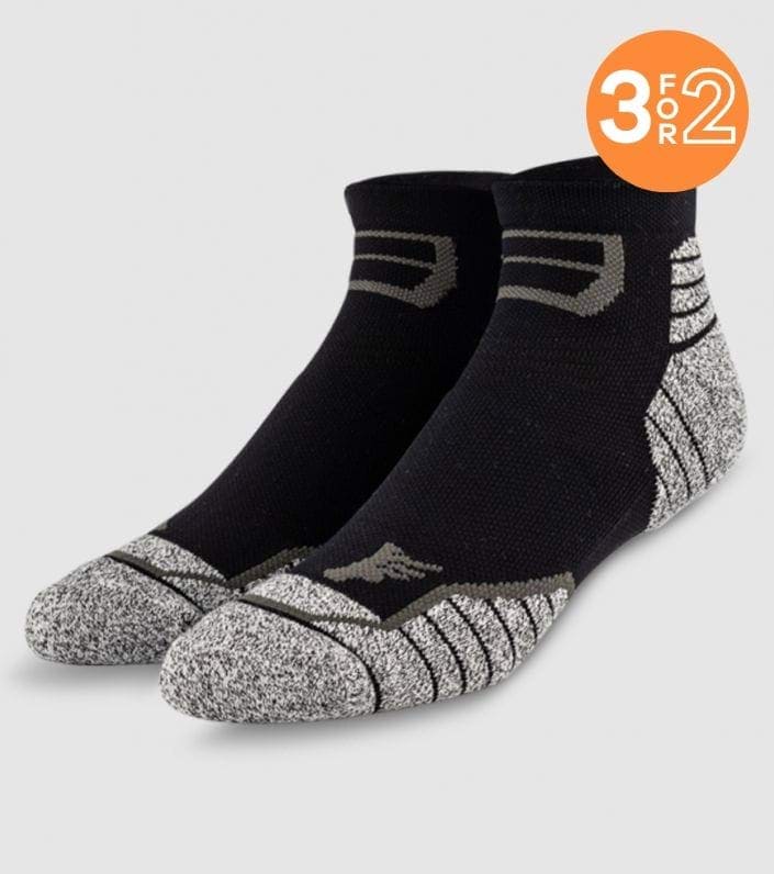 THE ATHLETE'S FOOT VELOCITY 2.0 PERFORMANCE MINI CREW SOCKS - 1 PAIR