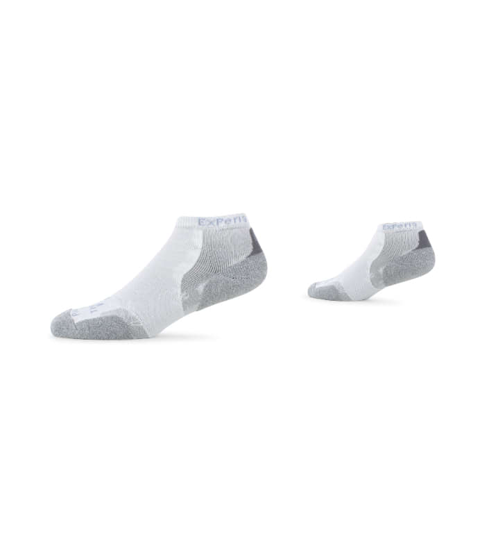 THORLO EXPERIA COOLMAX MINI CREW WHITE