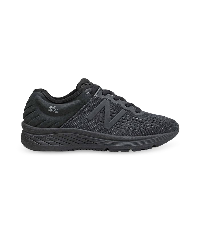NEW BALANCE YP860S V10 KIDS  TRIPLE BLACK