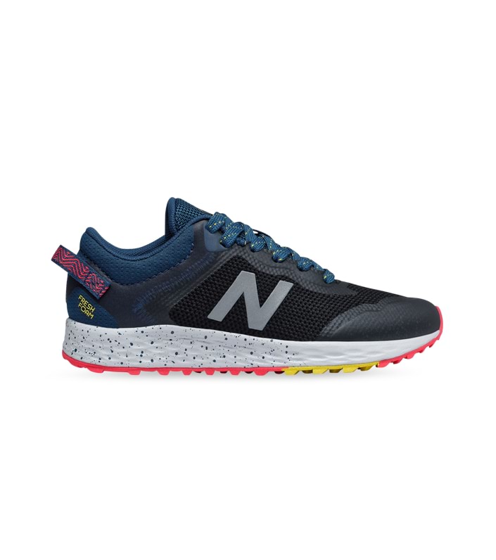 NEW BALANCE FRESH FOAM ARISHI TRAIL (GS) KIDS BLACK NAVY