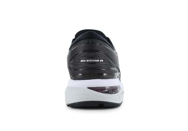 ASICS GEL KAYANO 25 2E MENS BLACK GLACIER GREY Black Mens